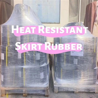 Segundo lote de calor - resistente de goma de falda de 150 grados enviado a M...
